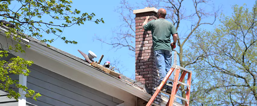 Vinyl and PVC Chimney Flashing Installation in Ridgecrest, CA