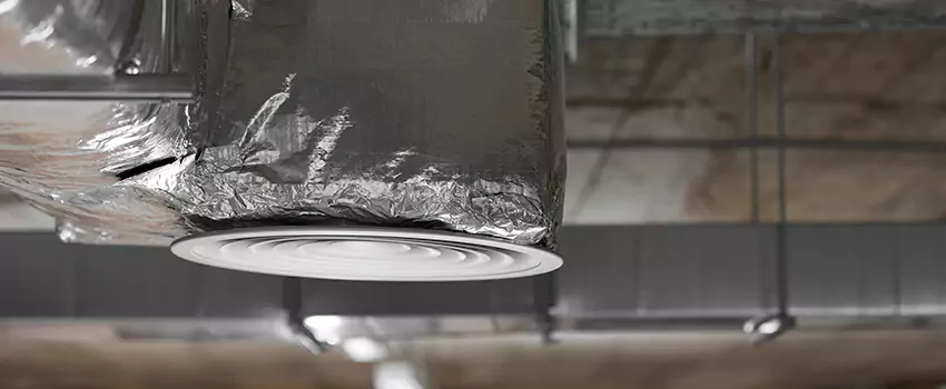 Signs of Dust Accumulation in Vents in Ridgecrest, CA